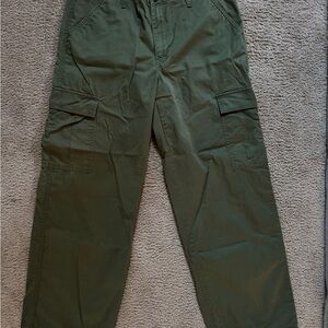 Olive Green Cargo Pants